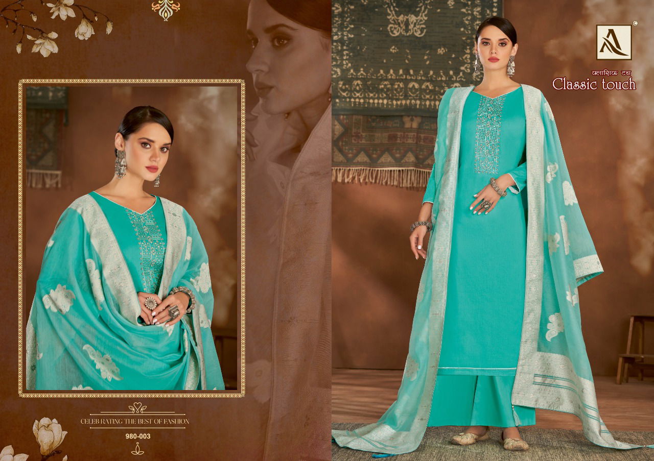 Alok Classic Touch 3 Latest Casual Wear Jam cotton Designer Dress Material Collection